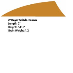 2" Razor Feather RW - Desert Brown