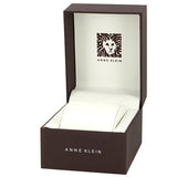 Anne Klein Women's 109443WTRD Silver-Tone White Dial and Red Leather Strap Watch -  - 5