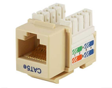 CAT5E RJ45 Punch Down Type Keystone Jack, 110 Type