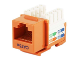 CAT5E RJ45 Punch Down Type Keystone Jack, 110 Type