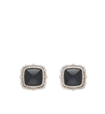 Rapture Hematite Stud Earrings