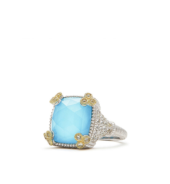 Ambrosia Small Turquoise Monaco Ring