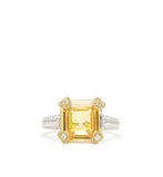Candy Canary Crystal Small Ring
