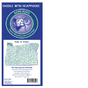 Saddle Mtn / Scappoose Map