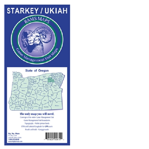 Starkey / Ukiah Map