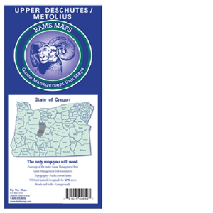 Upper Deschutes / Metolius Map