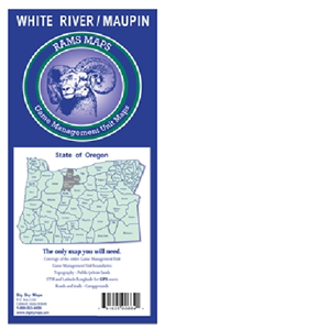 White River / Maupin Map