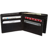 Access Denied Mens RFID Blocking Leather Center Flip Secure ID Wallet - shop-demo - 16