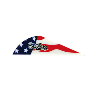 Bohning Blazer Vane American Flag 2" - 36pk