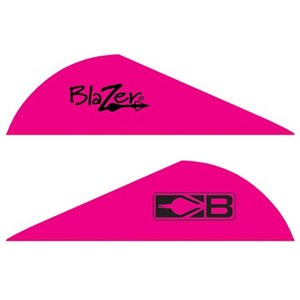 Bohning Blazer Vane Hot Pink 2" - 100pk