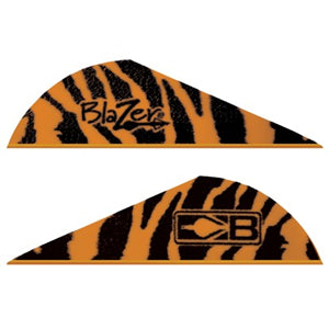 Bohning Blazer Vane Orange Tiger 2" - 100pk