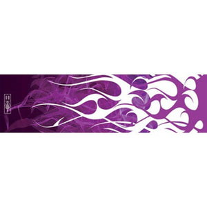 Bohning Arrow Wraps Purple Rust Flame 4" - 12pk