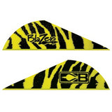 Bohning Blazer Vanes Yellow Tiger 2" - 100pk