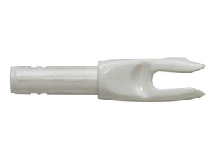 G Nocks White Large Groove - Dozen