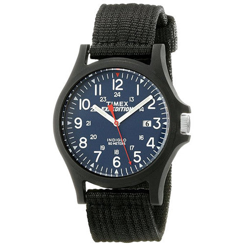 Timex Unisex T2N647 "Weekender" Watch with Black Nylon Band -  - 1