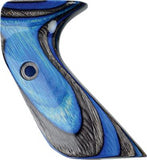 Recurve Blue Grip High Wrist Wood